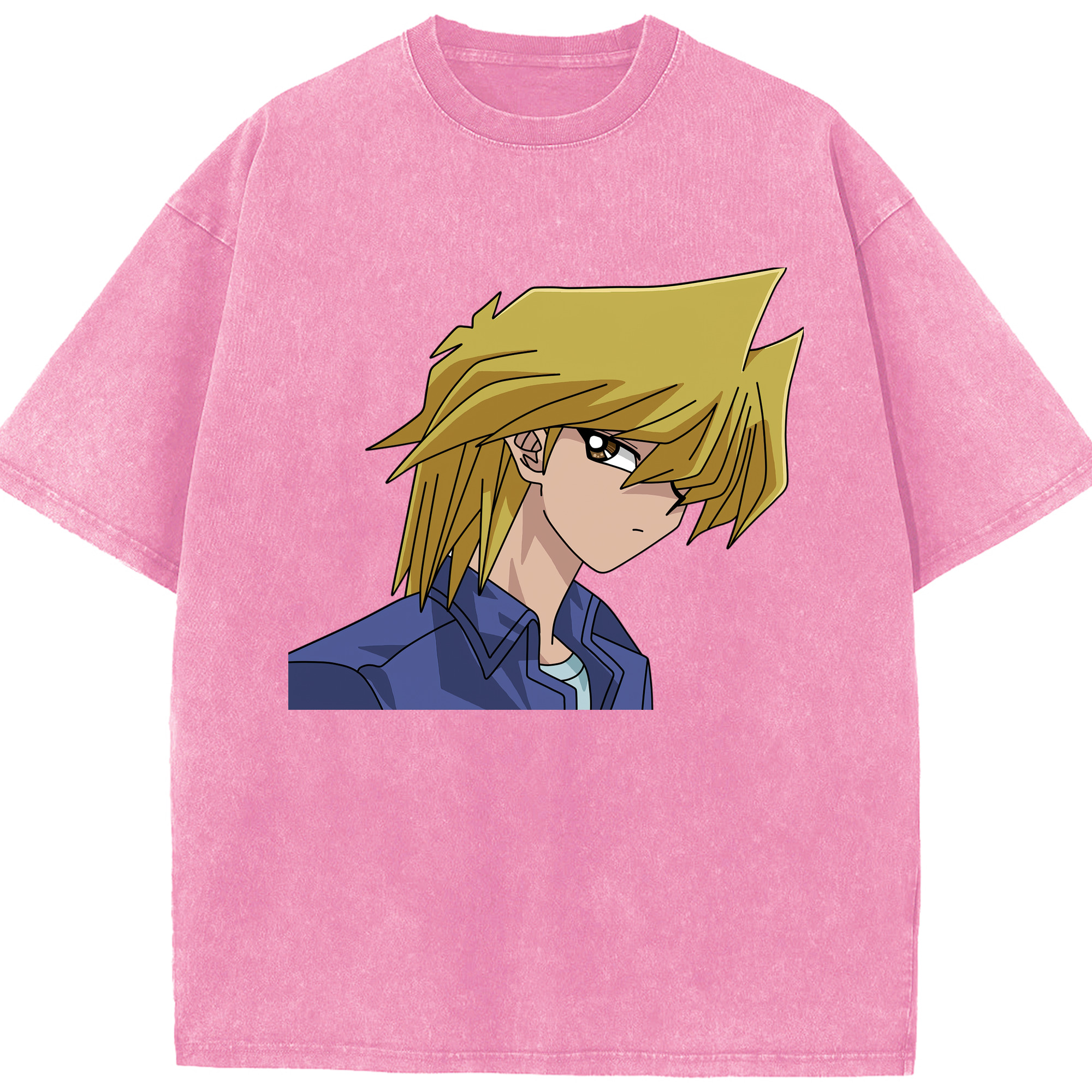 （画像用） 遊☆戯☆王 Yu-Gi-Oh! 綿100% ヴィンテージ風 半袖Tシャツ（フロントプリント）